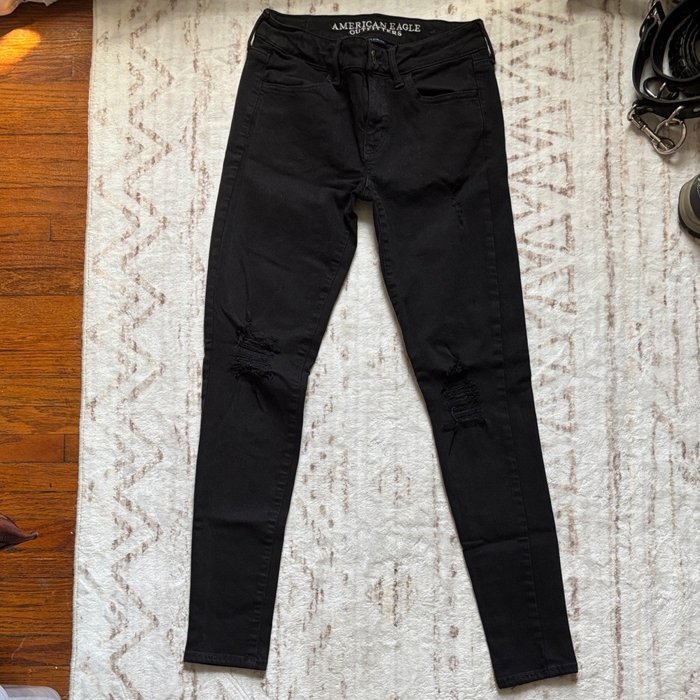 American Eagle Outfitters Charcoal Jeggings